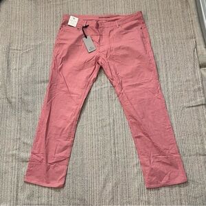 RODD & GUNN Men's Gunn Straight Fit Jean Size 42R In Coral